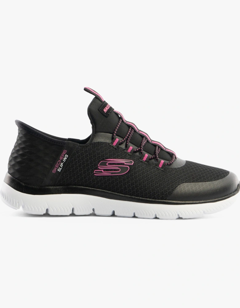 303919L/BLK SUMMITS Girls Trainers Black