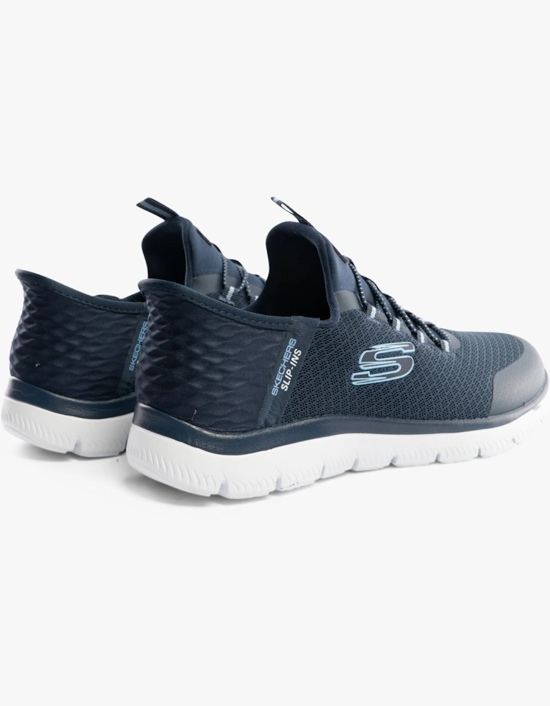 303919L/NVY SUMMITS Girls Trainers Navy