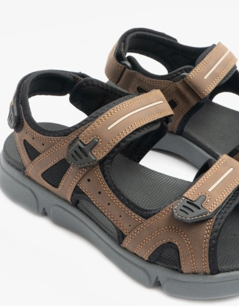 CASTRO Mens Sandals Brown