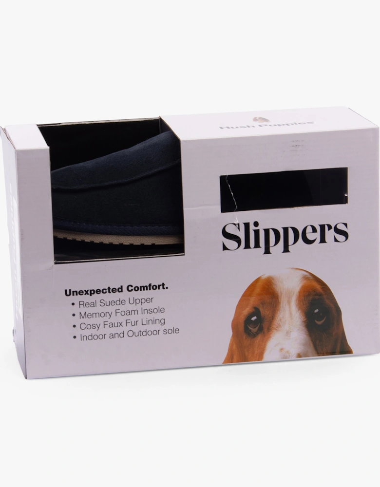 CHARLES Mens Slippers Navy