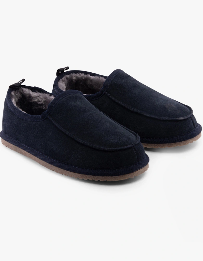 CHARLES Mens Slippers Navy