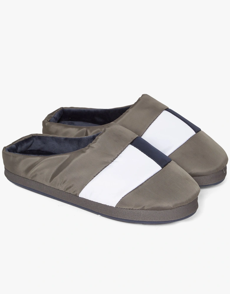 NYLON FLAG Mens Mule Slippers Shady Stone