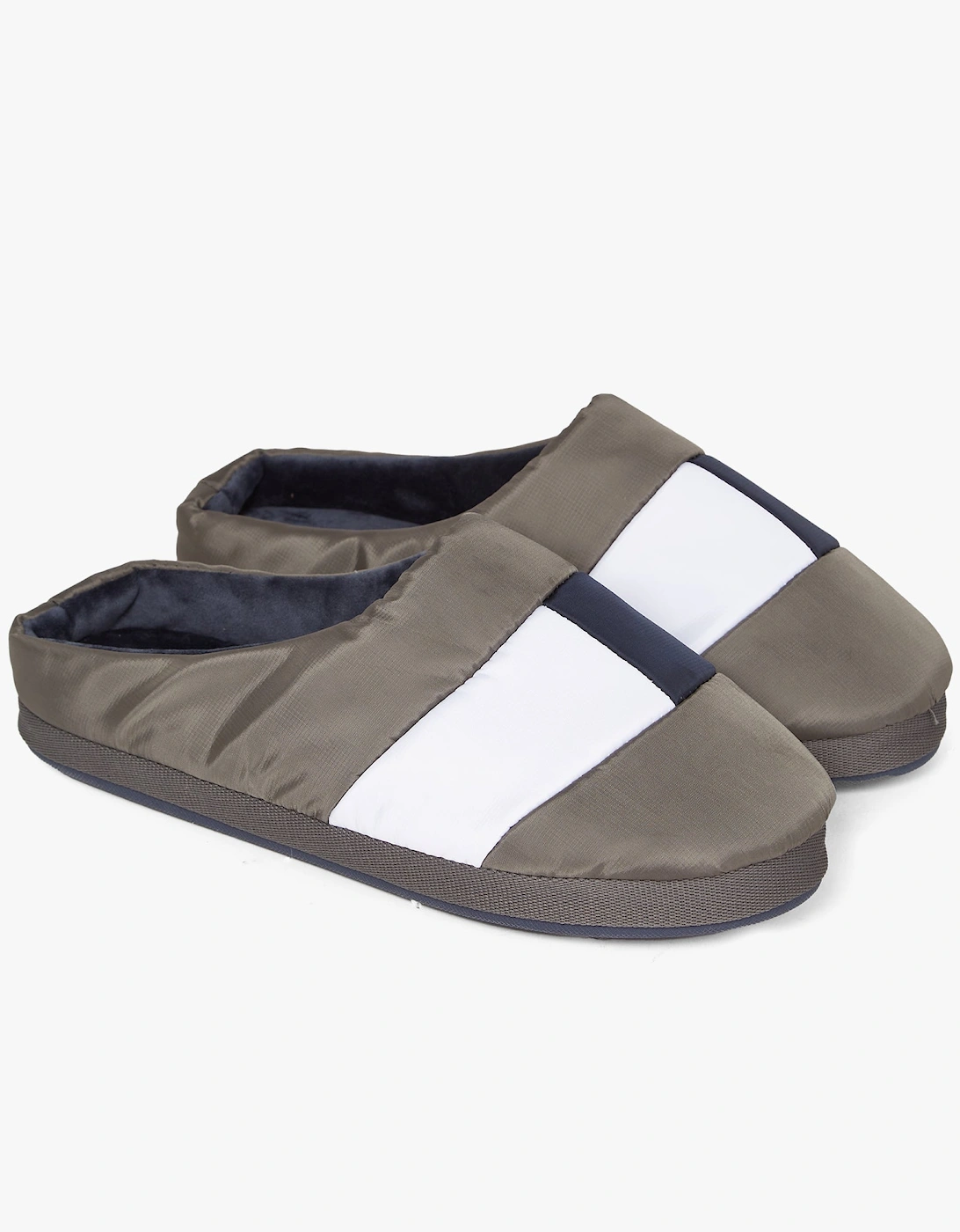 NYLON FLAG Mens Mule Slippers Shady Stone