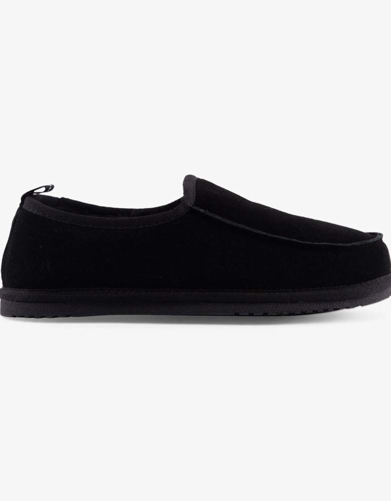 CHARLES Mens Slippers Black