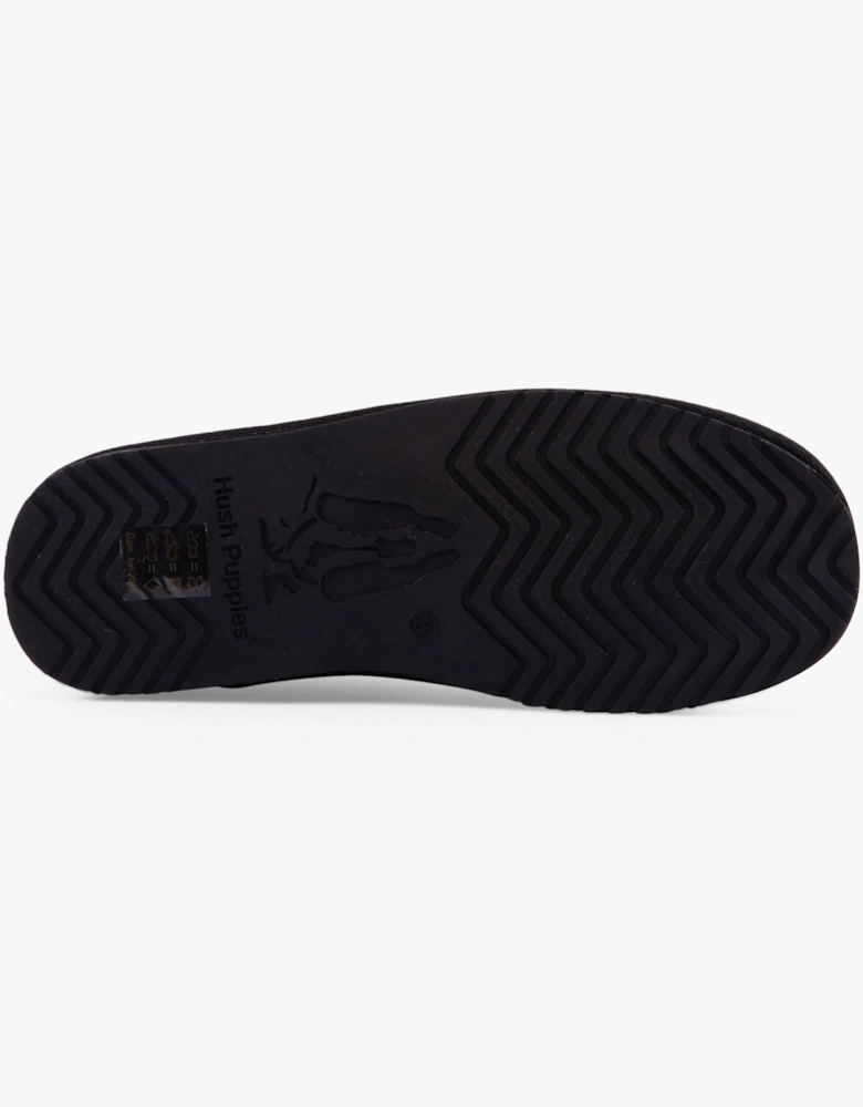 CHARLES Mens Slippers Black