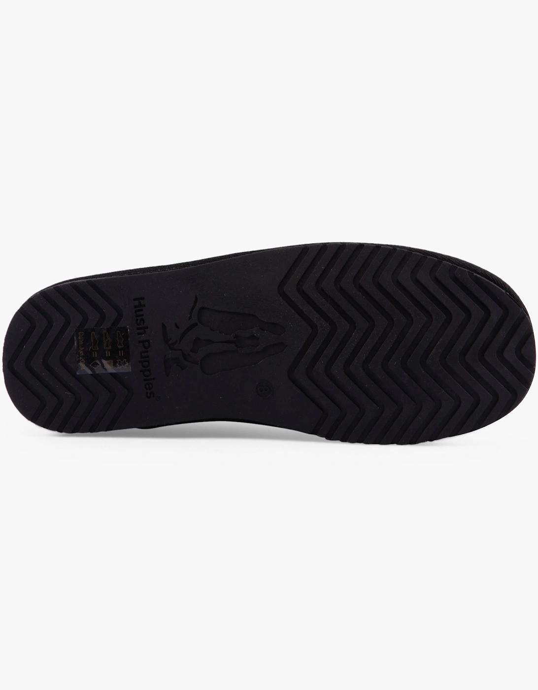 CHARLES Mens Slippers Black