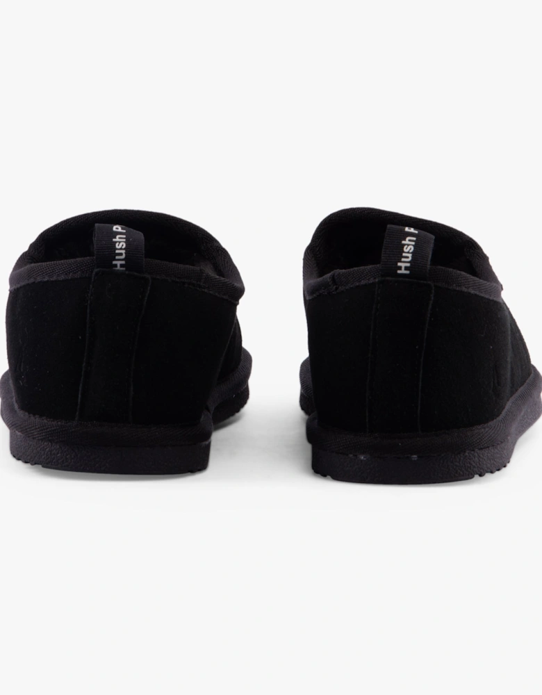 CHARLES Mens Slippers Black