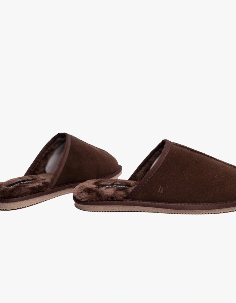 COADY SLIPPER Classic Mens Slippers Brown