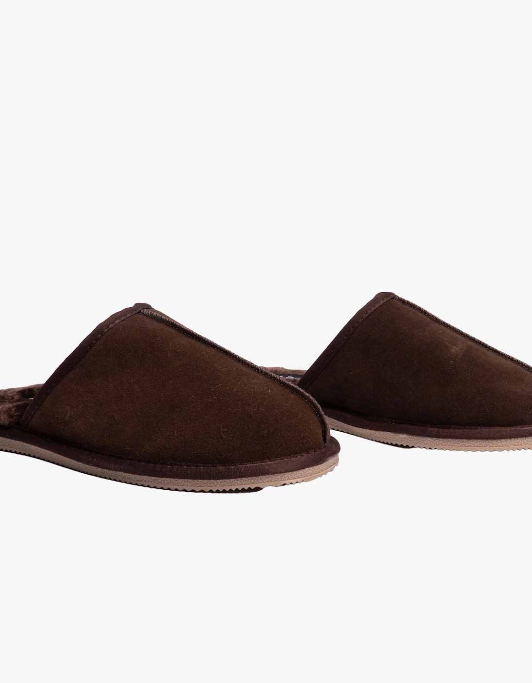 COADY SLIPPER Classic Mens Slippers Brown