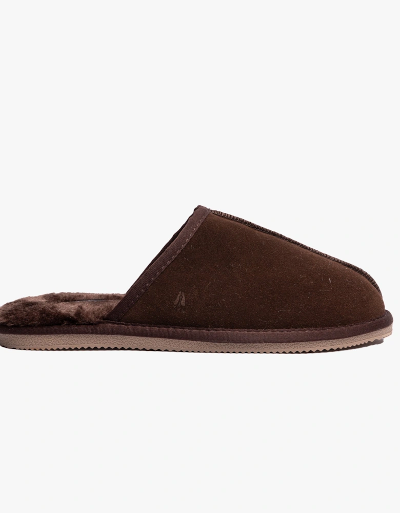 COADY SLIPPER Classic Mens Slippers Brown