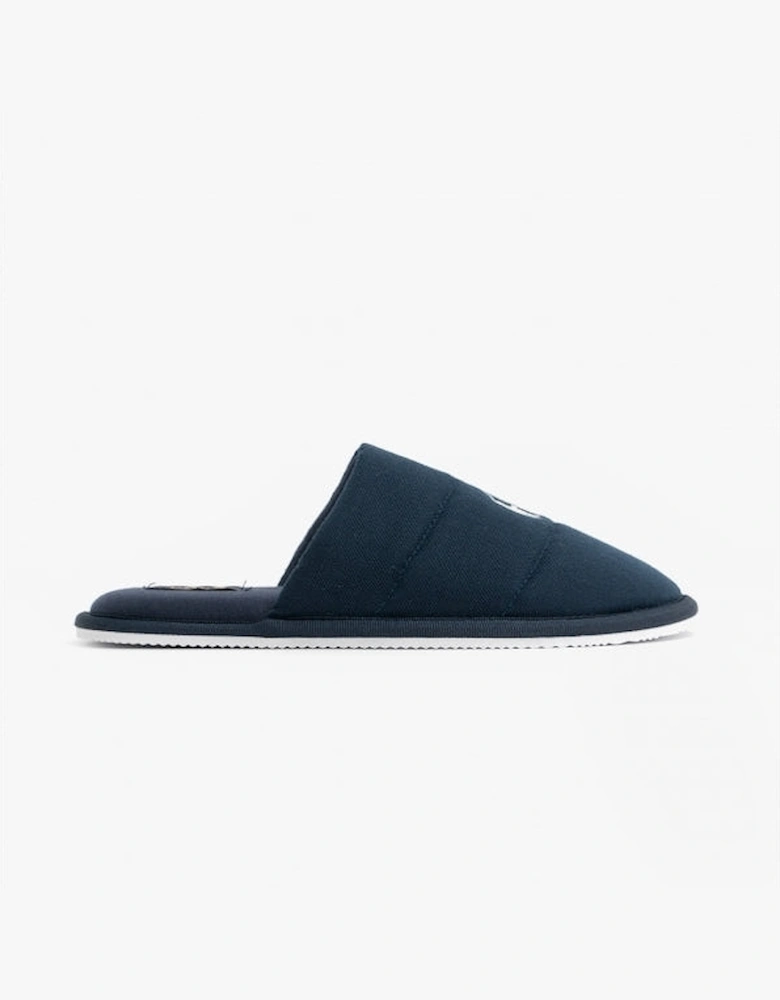 KELCIE Womens Mule Slippers Navy