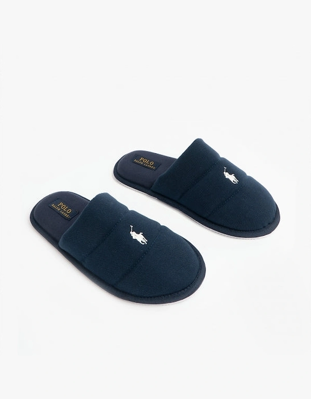 KELCIE Womens Mule Slippers Navy