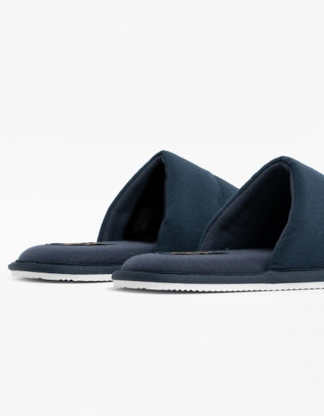 KELCIE Womens Mule Slippers Navy