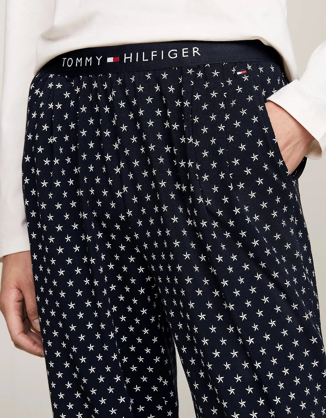 ORIGINAL Womens Pyjama Set Ancient White/Star Navy