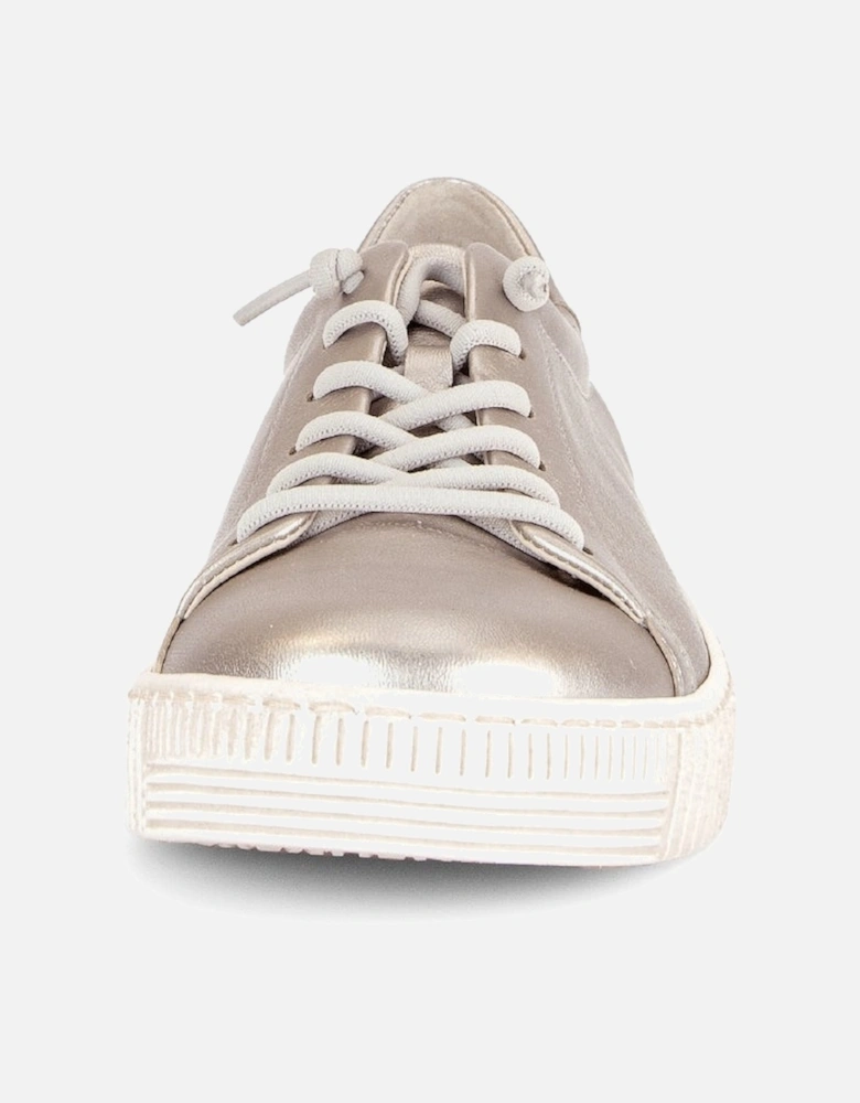 WOODALL Womens Trainers Beige