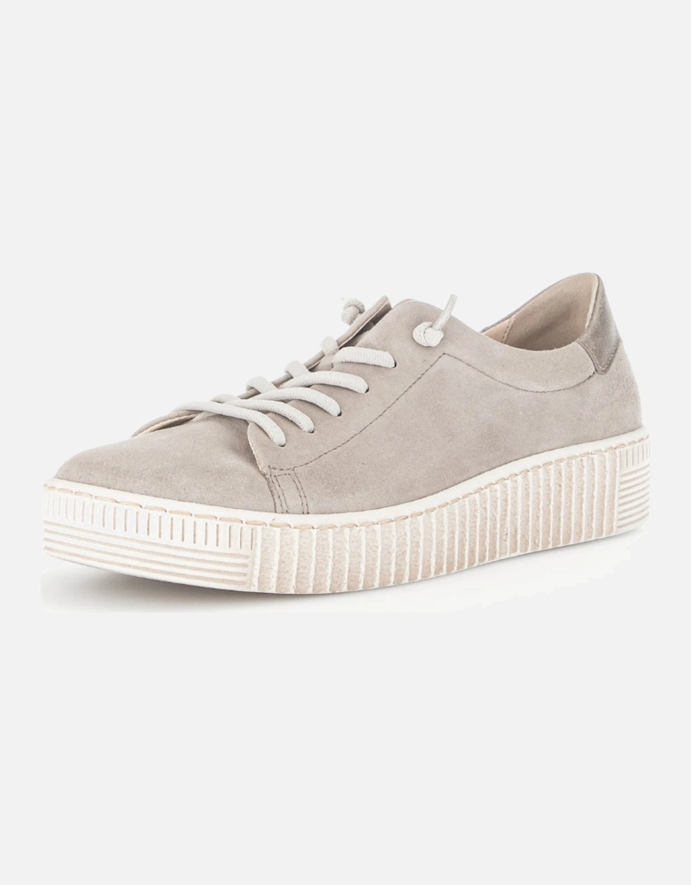 WOODALL Womens Trainers Taupe