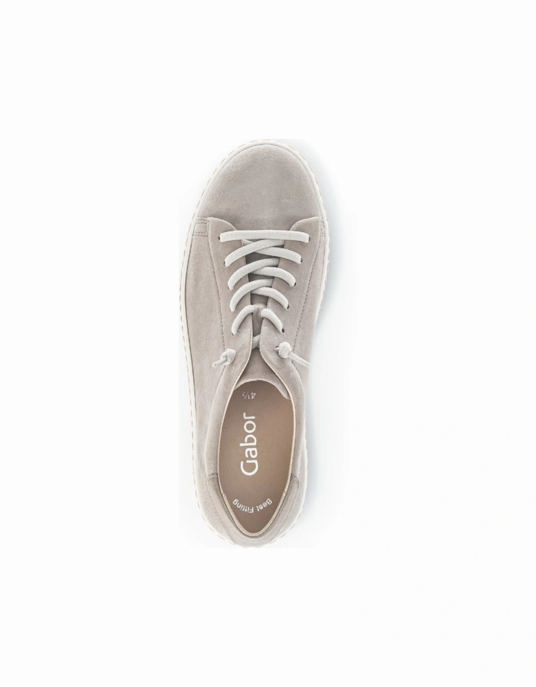 WOODALL Womens Trainers Taupe