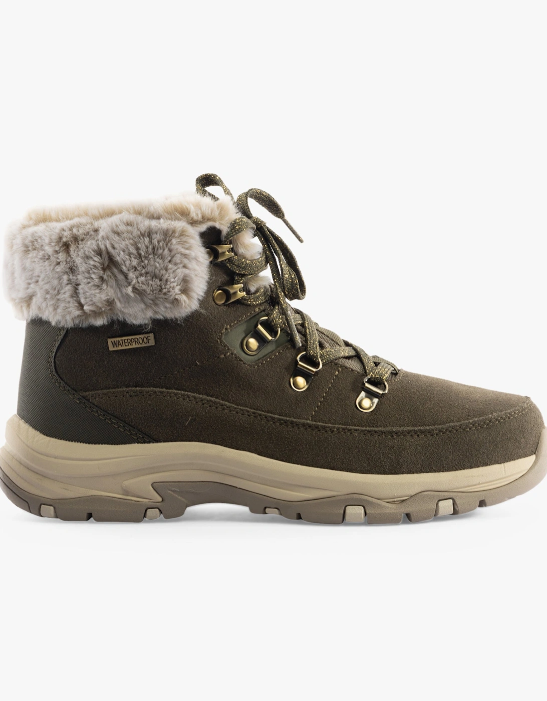 167882/OLV TREGO - SNOW WORRIES Womens Boots Olive, 7 of 6
