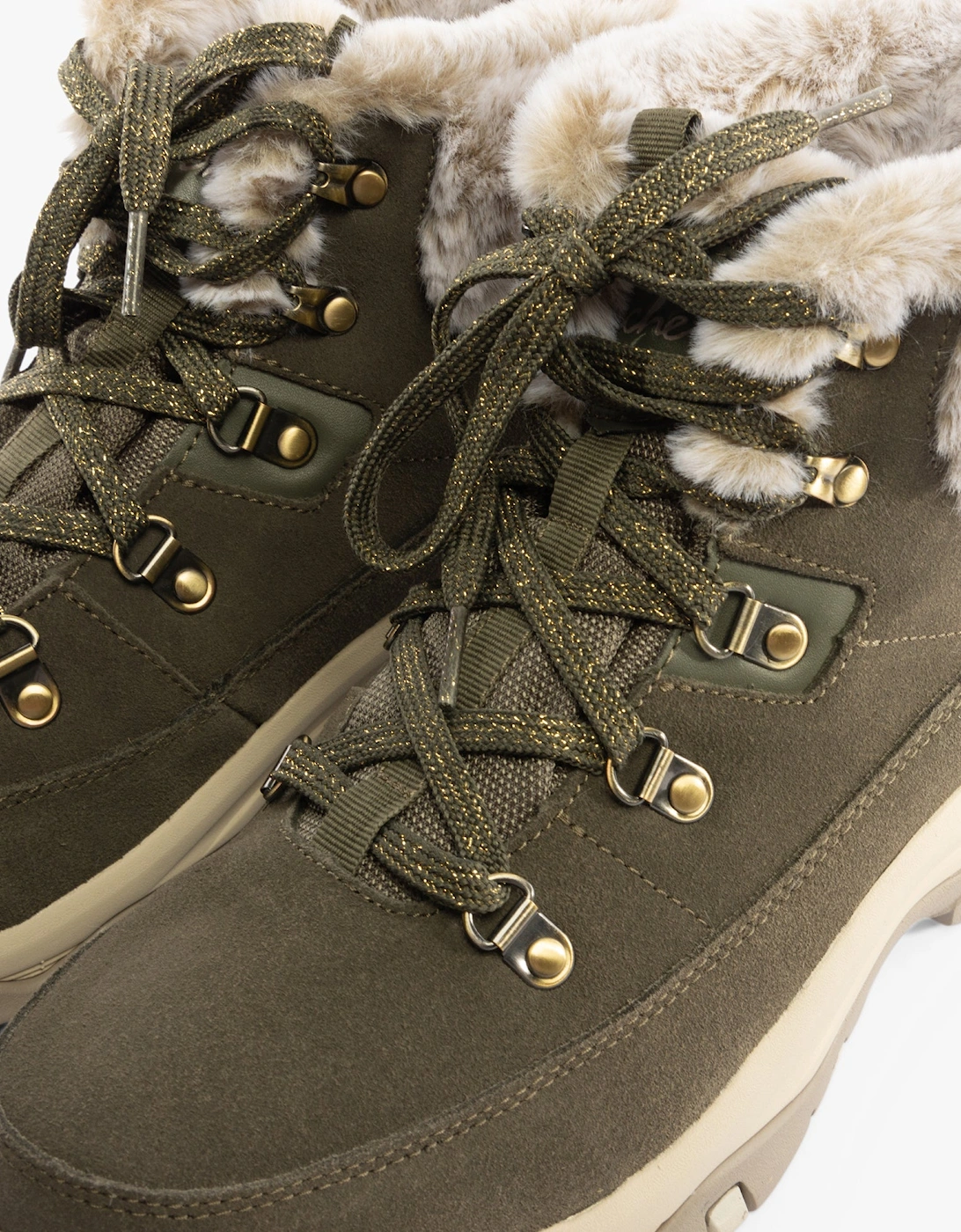 167882/OLV TREGO - SNOW WORRIES Womens Boots Olive