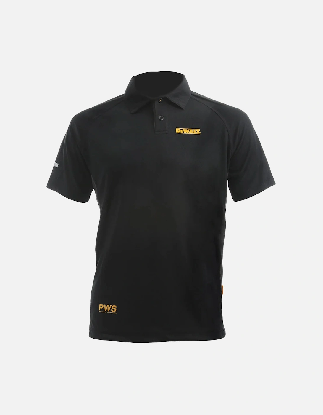 RUTLAND Mens Polo Shirt Black, 2 of 1