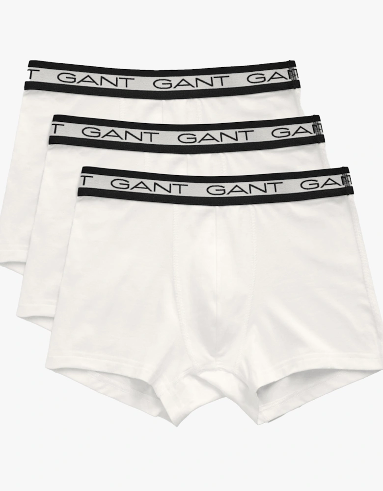 CORE Mens 3 Pack Trunks White