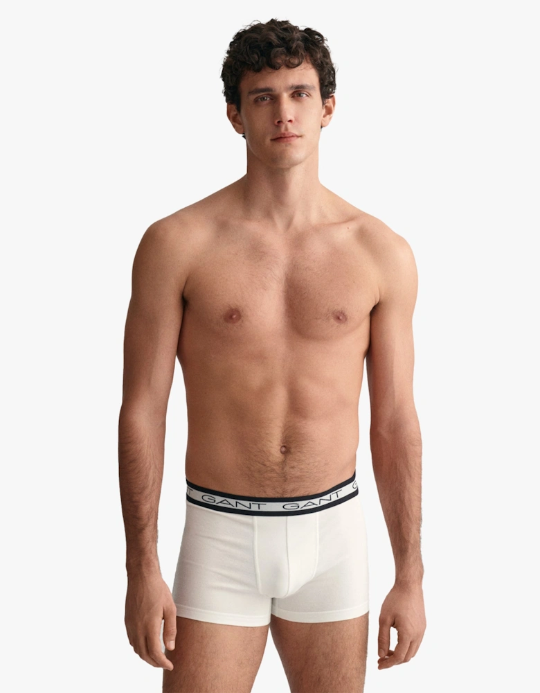 CORE Mens 3 Pack Trunks White