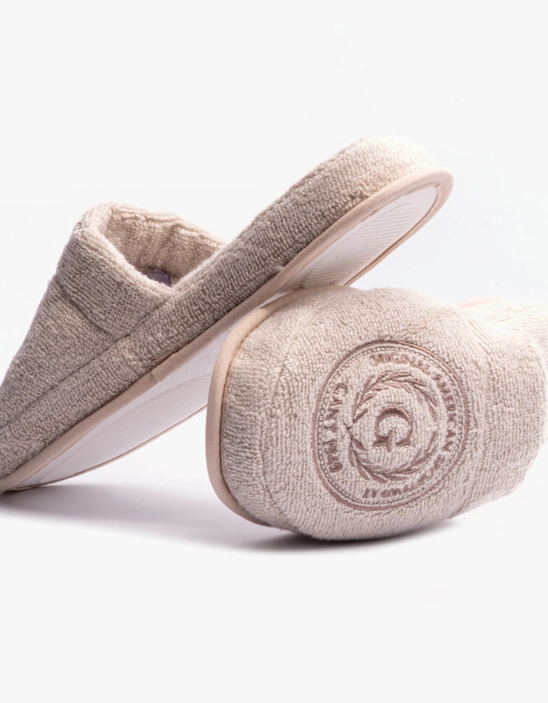 CREST Unisex Mule Slippers Putty