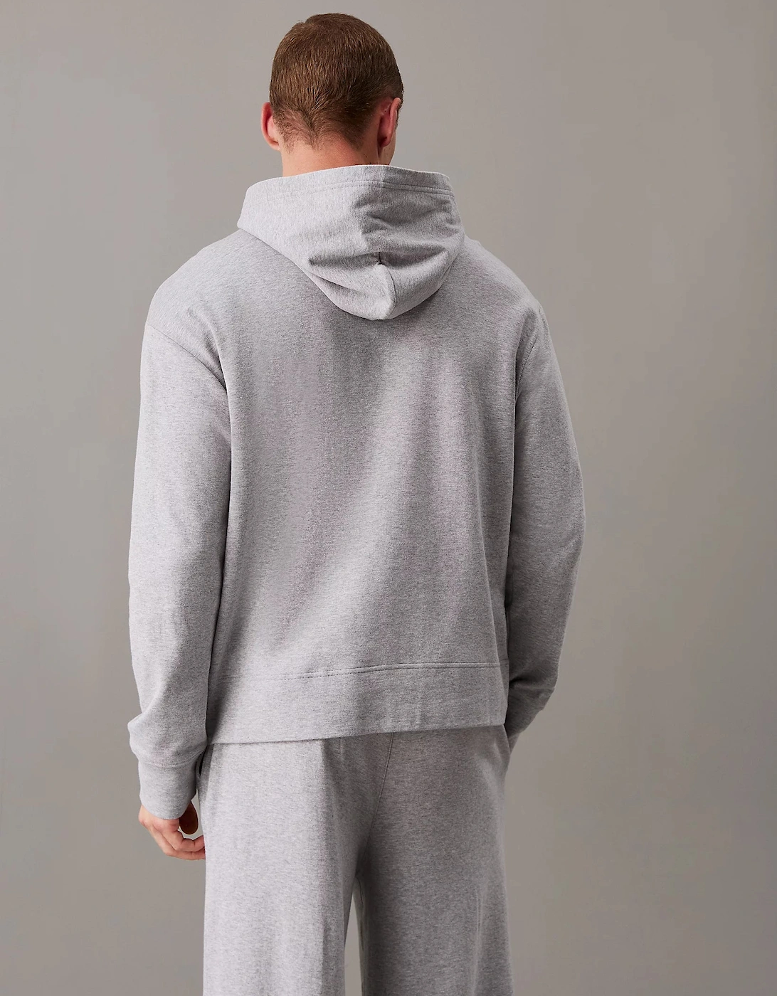 ICON COTTON TERRY Mens Hoodie Grey