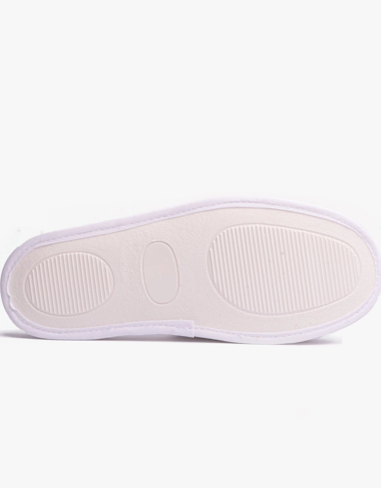 CREST Unisex Mule Slippers White