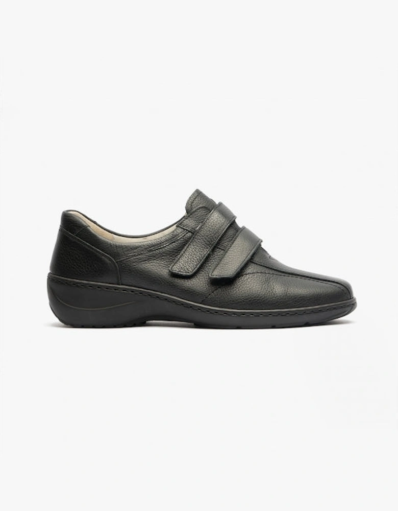 KYA 607302 Womens Leather Shoes Black