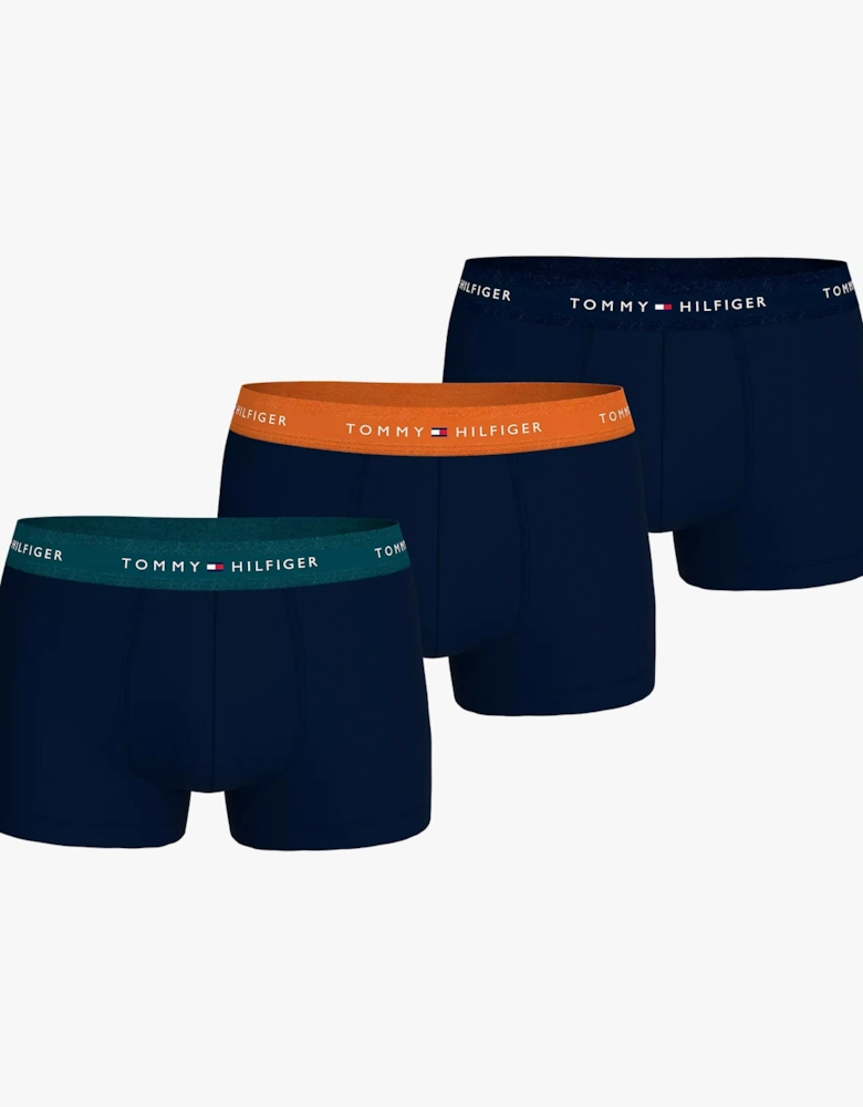 SIGNATURE COTTON ESS Mens  3 Pack Trunks Multicoloured