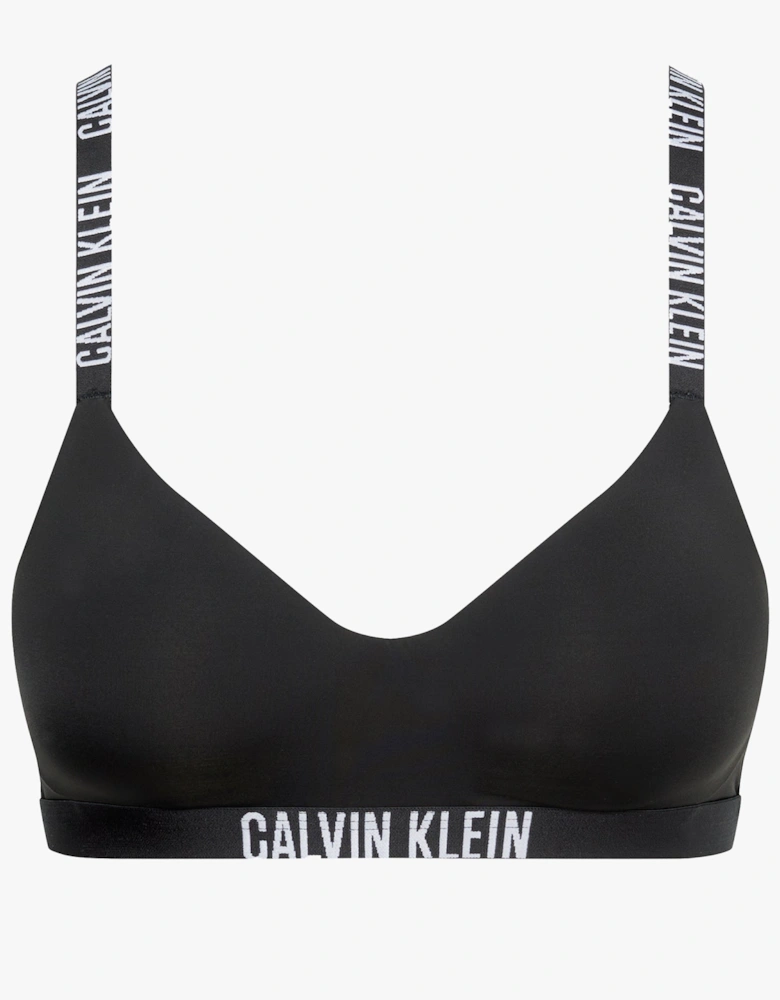 INTENSE POWER Lined Bralette Womens Black