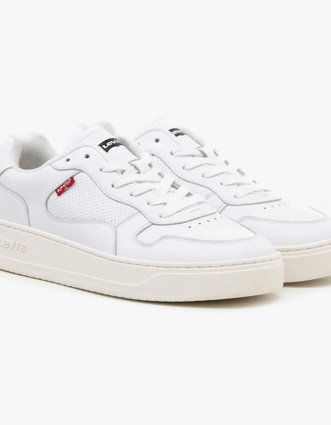 GLIDE Mens Trainers Regular White