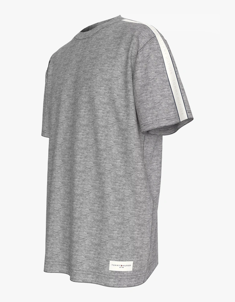 TEE LOGO Mens Light Grey Ht