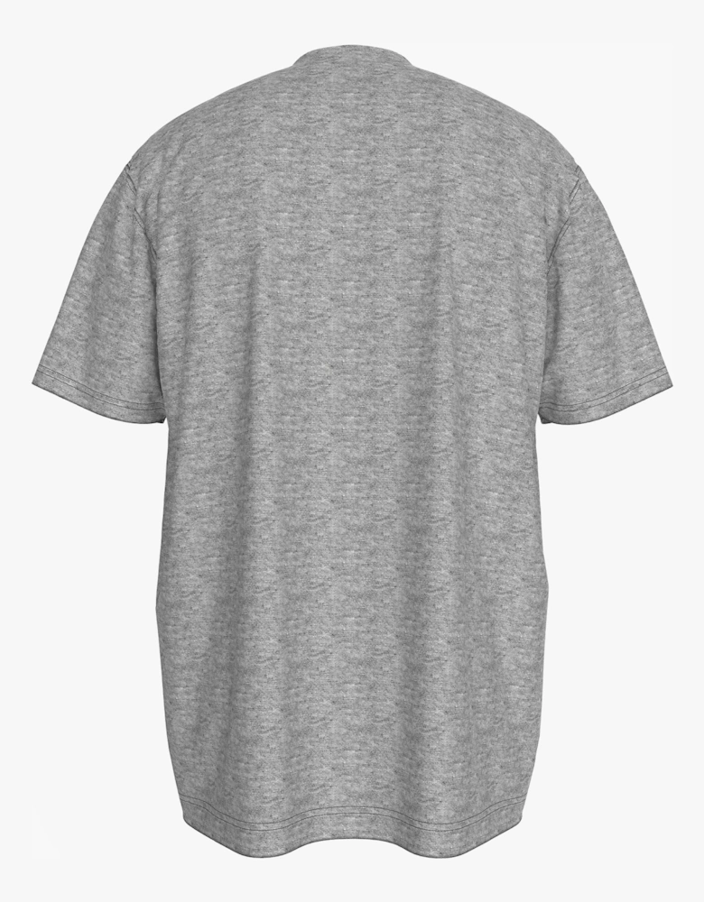 TEE LOGO Mens Light Grey Ht