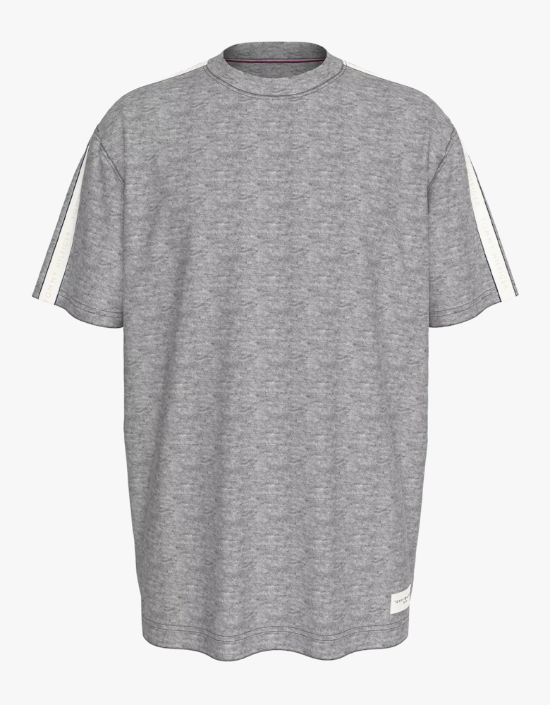 TEE LOGO Mens Light Grey Ht