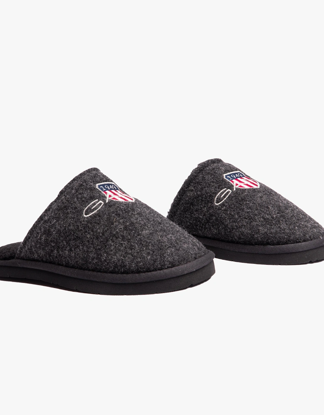 TAMAWARE Mens Mule Slippers Black