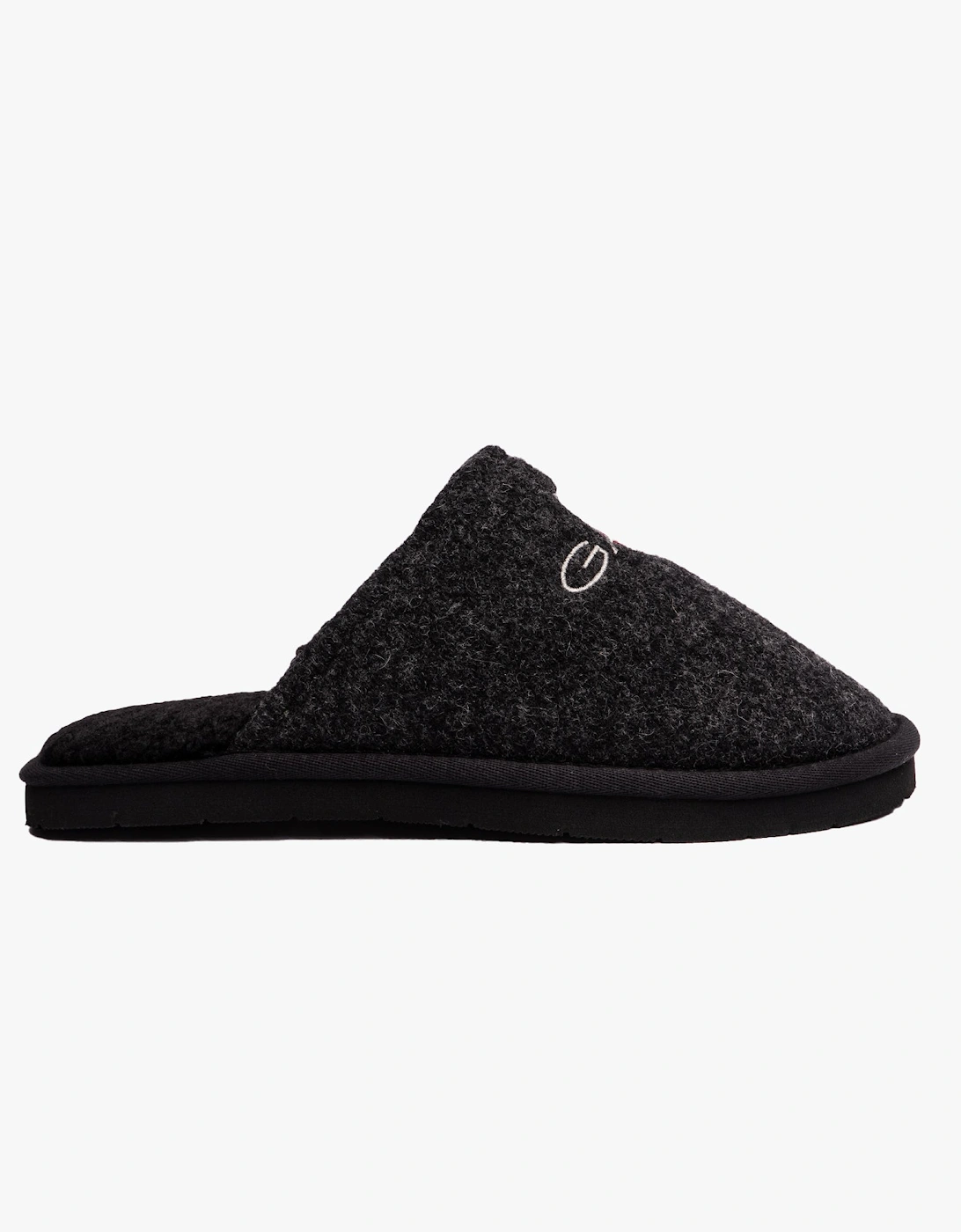 TAMAWARE Mens Mule Slippers Black, 7 of 6