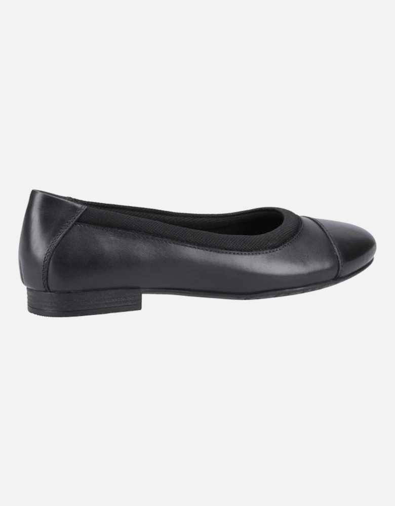 EMMA Girls Leather School Shoes Black