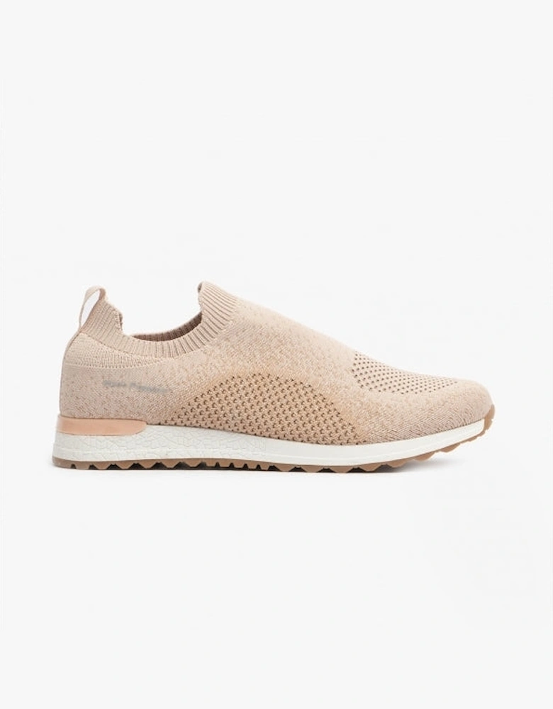 ENNIS Womens Slip-On Trainers Blush