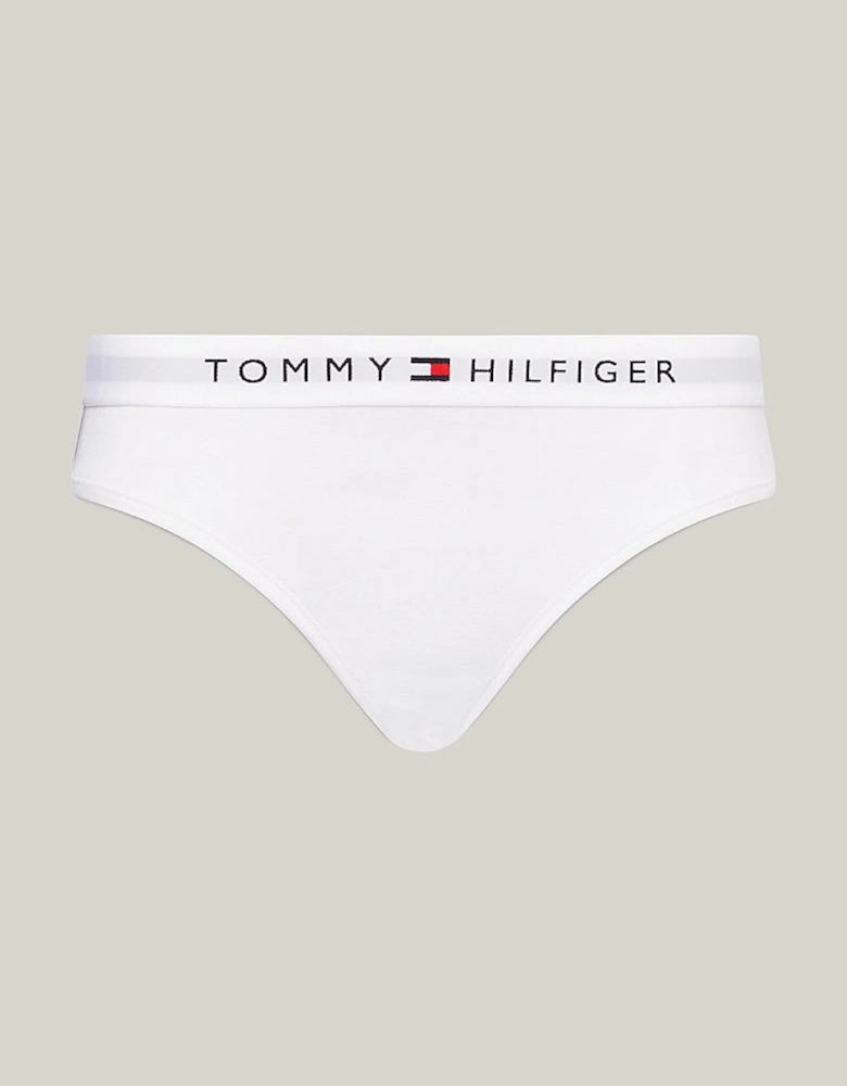 TH ORIGINAL LOGO BIKINI Womens Briefs White