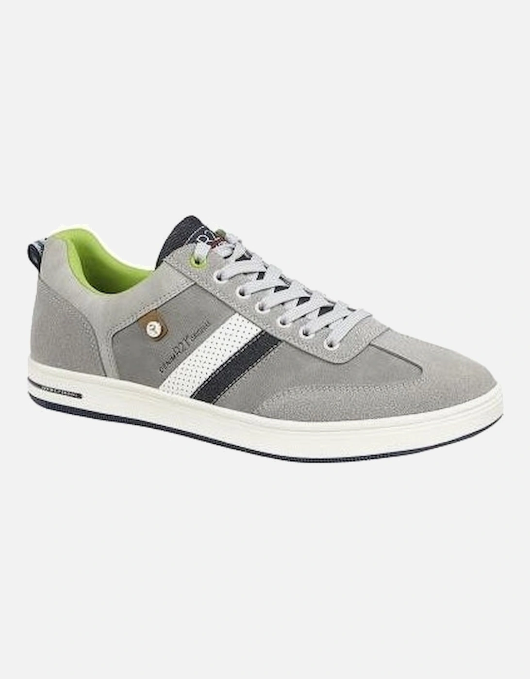 LUMI Mens Casual Trainers Grey, 2 of 1