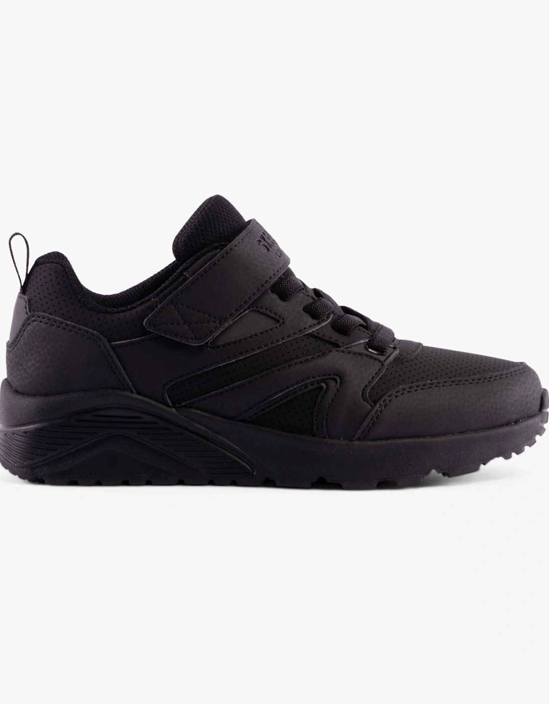 403640L/BBK UNO LITE - ECHO SURGE Boys Trainers Black, 8 of 7