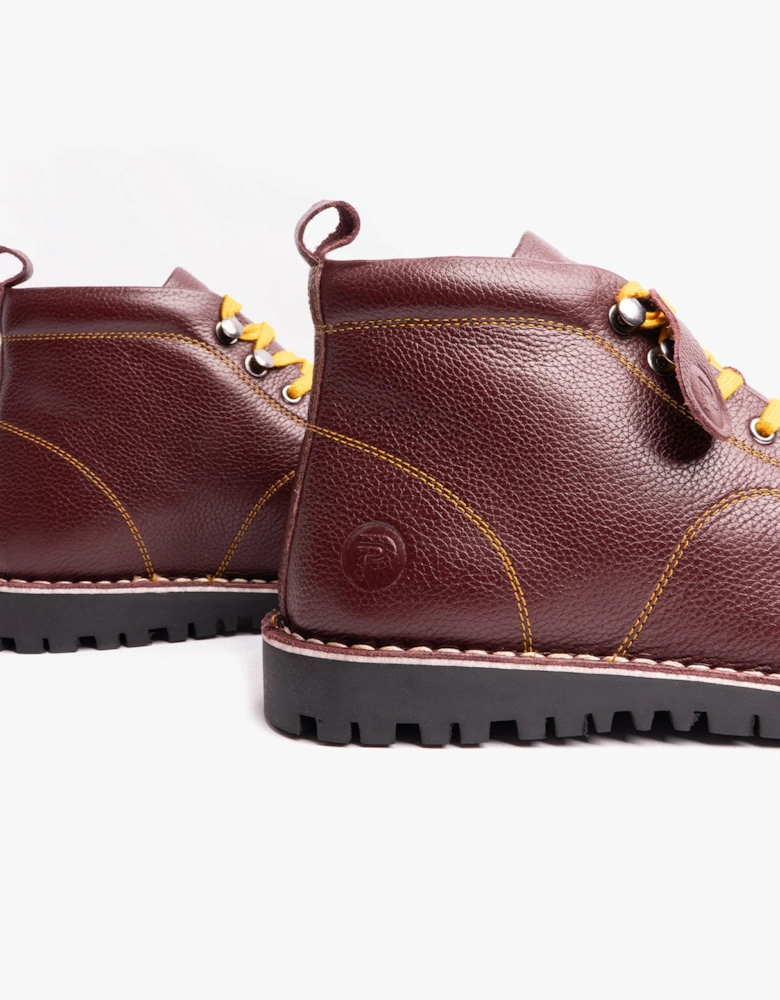 1961 MOD Mens Leather Boots Oxblood