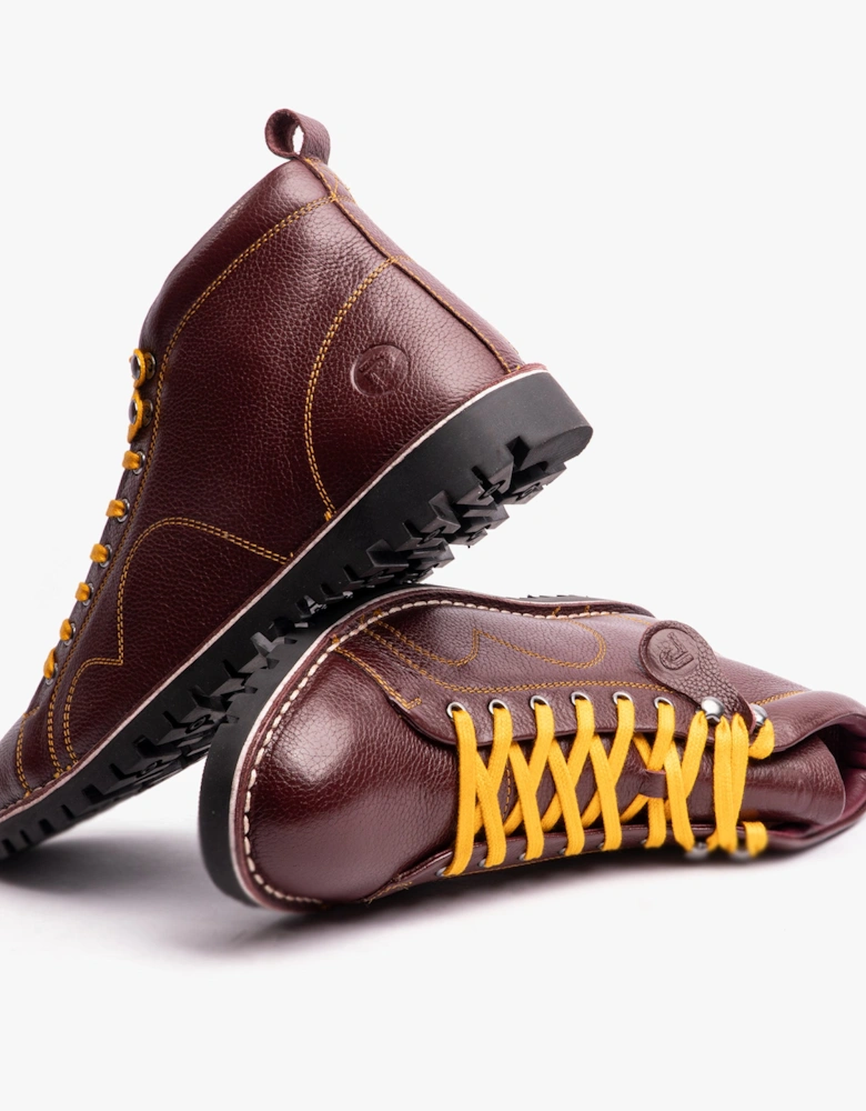 1961 MOD Mens Leather Boots Oxblood