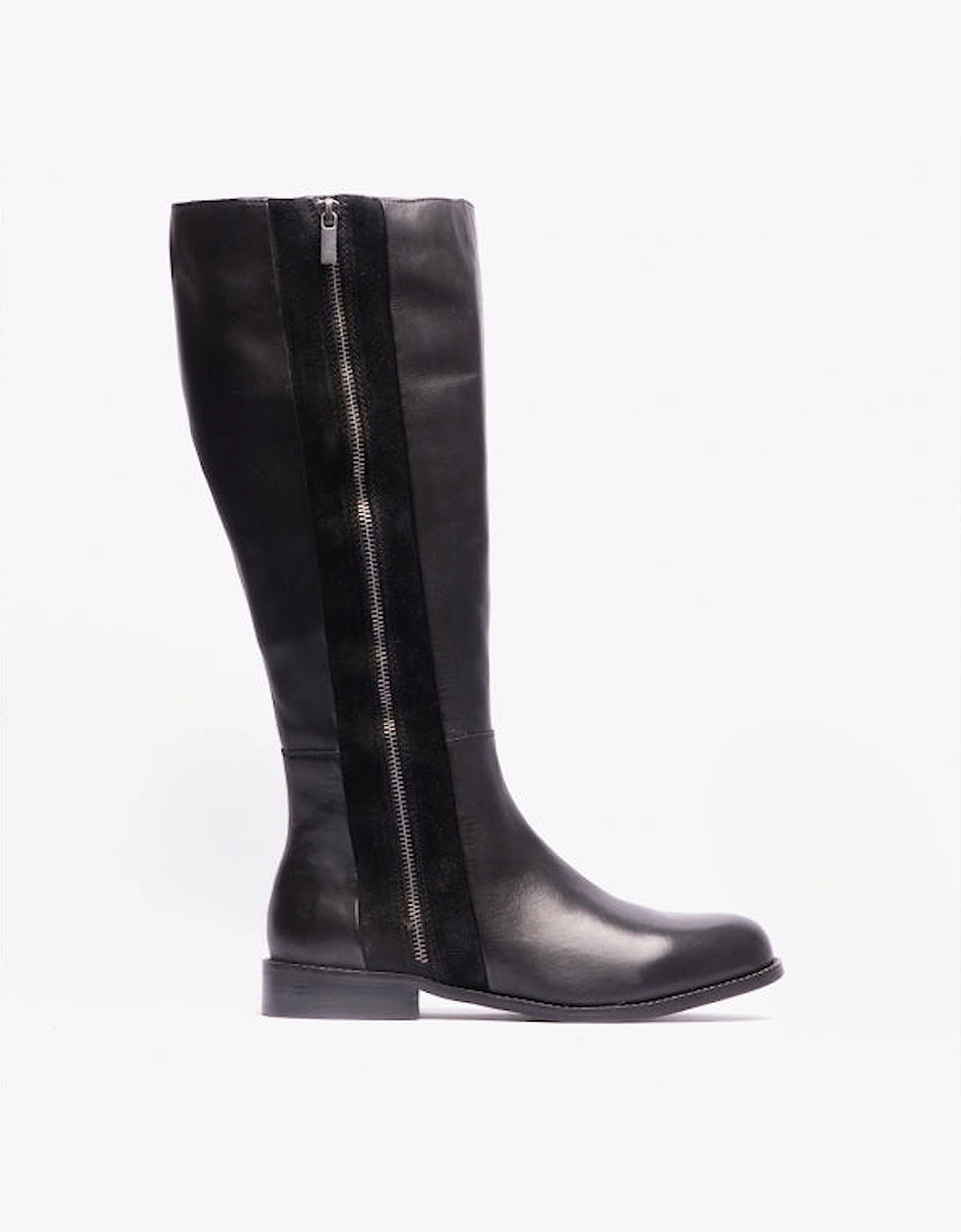Hush Puppies Women's Hush Puppies FAITH Womens Leather Tall Boots Black