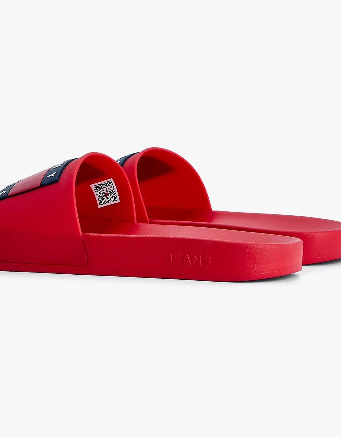 TJ POOL SLIDES Mens Slides Deep Crimson