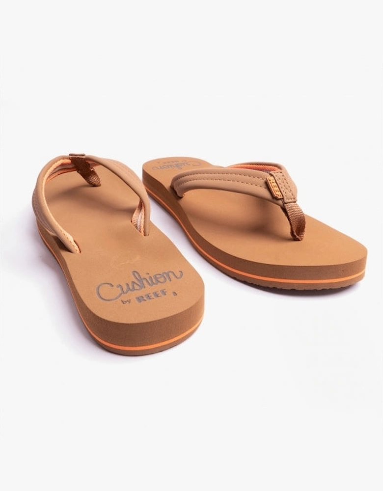 CUSHION BREEZE Womens Flip-Flops Tan/Smoothie