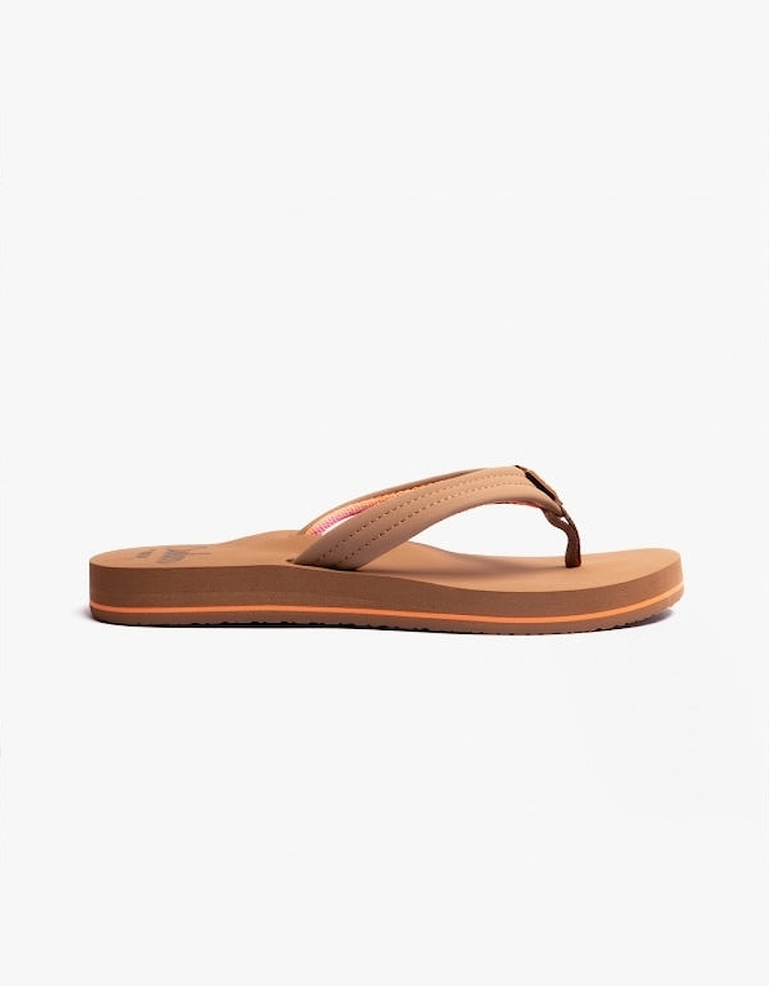 CUSHION BREEZE Womens Flip-Flops Tan/Smoothie, 7 of 6