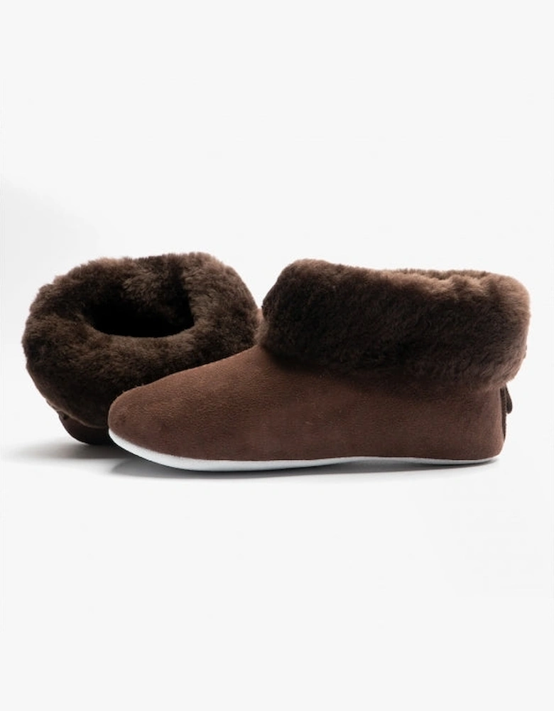 JUBILEUM 630 Womens Sheepskin Slipper Boots Moro